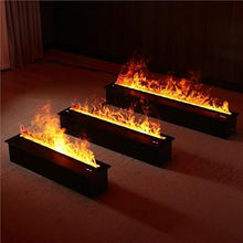 YP YuanPei 3D Embedded Simulated Flame Fireplace with Touch Screen, Suitable for TV Cabinet Decoration and Appreciation(700mm)