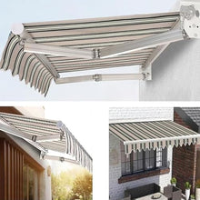 GJZDPMY Retractable Sun Shade Replacement Fabric 250x200cm & 300x250cm Durable Polyester Canopy Cover for Outdoor Umbrella Red Sunshade (16.5x12ft/5x3.5m)