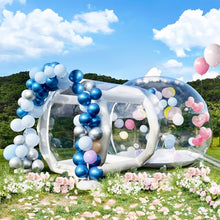 Gaonala 13 FT Clear Inflatable Bubble House Dome with Tunnel and Air Blower