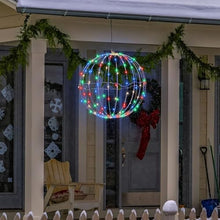Christmas Christmas Christmas Planter Balls, Metal Christmas Sphere Lights Outdoor, Wearbaara Upiplysta Party Decorations, Glowing Holiday Decor with Long Time Use, Hanging Party Globes for Porch