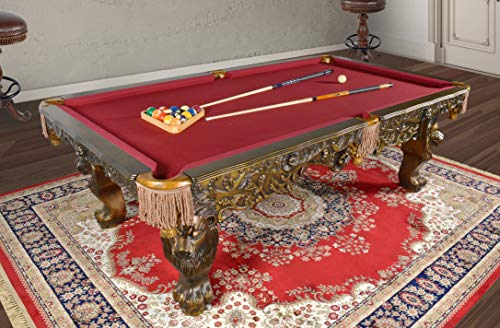 AFD Home New 8ft Slate Professional Full Size Billiard Gaming Pool Table Monarch