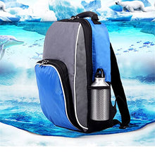 TBNLASS Insulation Backpack Takeaway Travel Picnic Bag Delivery Ice Lunch Fast Food Cooler(25 * 16 * 37cm)