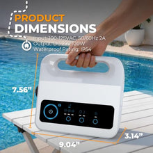 Advanced 99956035 Power Supply for Dolphin Nautilus CC Robotic Pool Cleaners, Bluetooth Smart Control Unit, Compatible with Dolphin S200, Explorer E20, Replaces for Dolphin Maytronics Power Supply