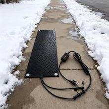 ZRUTIMI Entrance Heating Snow-Melting pad, Anti-Slip Winter Outdoor Snow pad, Winter Snow Removal and ice-Melting Products(60x400cm/23.6x158in)