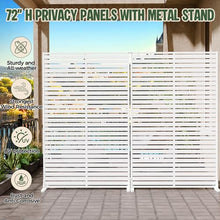 Diyfire Privacy Screen Outdoor 72" HDPE Fence Panel for Patio
