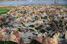 NICEFISH Camo Net Military Camouflage Netting Desert Digital 10x20M (33x66ft)