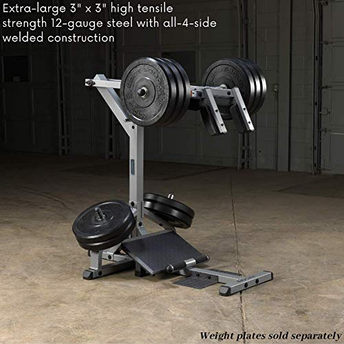 Body-Solid Leverage Squat/Calf Machine Silver
