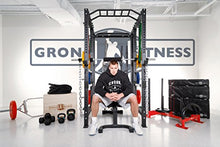 Gronk Fitness Products Swiss Bar - Commercial Grade | Multi Grip Football Bar for Upper Body Strength Training Silver
