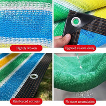 Sun Shade Sail 80%-95% UV Resistant Fabric Mesh Tarp Shade Netting Sunblock Shade Cloth for Carport Terrace Garden Greenhouse Plant Shade Net