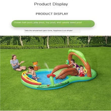 Inflatable Pool Inflatable Swimming Pool Forest Amusement Pool Game Ball Pool Family Cartoon Inflatable Pool Water Park Above Ground Pool