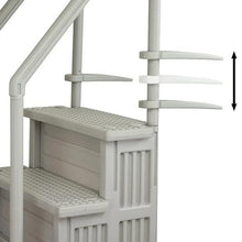 Cloud Grey Steps Swimming Pool Ladder for Aqua Select, Capacity 350 Lbs