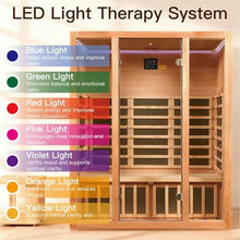 3-4 Person Far Infrared Sauna for Home&Fitness, 1960W/120V