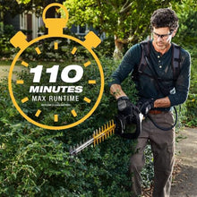 Cat DG620 60V 25” Brushless 2-Speed Backpack Hedge Trimmer Cordless, Shrub Trimmer with Rotating Rear Handle, Lightweight Bush Trimmer Cordless – Battery & Charger Included