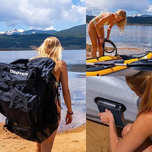 Driftsun Almanor 110 Inflatable Kayak Yellow - 1 Person
