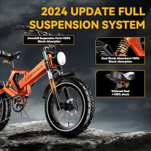 Cybervelo EK6 Max Pro Electric Bike Orange