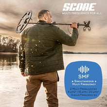 Nokta Triple Score PRO Pack Metal Detector for Adults - Fully Waterproof, Rechargeable, Multi-Frequency, Easy-to-Use Detectors for Treasure Hunting
