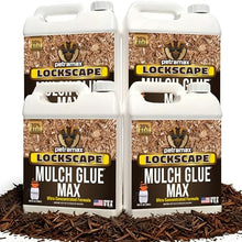 PetraMax Lockscape Rock and Mulch Glue for Landscaping, 4 Gal Concentrate