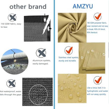 Yellow Sun Shade Sail Rectangle 6x30 FT Waterproof Outdoor Sun Shade Sail 95% UV Block with Grommets for Patio Backyard Carport Garden