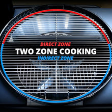 SnS Grills 22-Inch Charcoal Grill and Smoker — MasterKettle with Patented Slow ‘N Sear Deluxe Insert, 304 Stainless EasySpin Grate, Integrated Side Table, 10-Year Warranty.