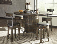 Empire USA Signature Select Round Pub Table 36" H w/ 4 Swivel Stools