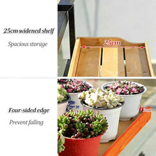 Dalumian Railing Hanging Planter Holders, Adjustable Planter Box Brackets, Balcony Flower Pot Stand Rack, Hanging Planter for Outdoor Garden Window Porch Patio(120cm)