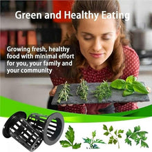 FLTRGO Hydroponics Tower, Soilless Cultivation Growing System, with Water Pump, Nest Basket, Sponge and Movable Water Tank, for Herbs, Fruits and Vegetables