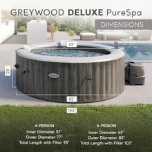 INTEX PureSpa 6 Person Inflatable Hot Tub with Energy-Efficient Spa Cover
