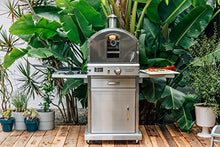 Summerset 'The Oven' Outdoor Freestanding Large Capacity Gas Oven with Pizza Stone, Smoker Box and Mobile Cart, 304 Stainless Steel Construction, Natural Gas