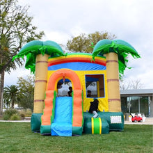 HERO KIDDO Tropical Breeze Inflatable Bounce House Yellow