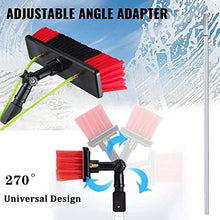 UIBAO Water Fed Pole Kit,Window and Solar Cleaning Pole w/Water Fed Telescopic Brush/Brush Window Solar Photovoltaic Panel Cleaning Tool(3.6M-10.8M),Brushhead30cm-10.8m