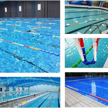 GFLPSQIA Adjustable Pool Divider Rope Float, Swimming Pool Lane Rope Safety Divider for Indoor and Outdoor Swimming, Safety and Float Kit(L 164 FT)