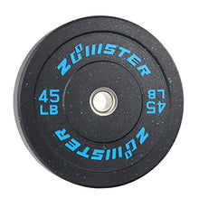 Zoomster 260LB Bumper Plate High Bounce Bumper Weight Plate Black Yellow White Green Blue Red