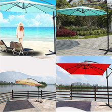 Parasol Outdoor Umbrella Garden Umbrella Umbrella Market Outdoor Table Umbrella Patio Umbrella Push Button Terrace Umbrella Beach Umbrella 2.4 * 2.4m()
