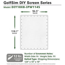 Elite Screens GolfSim DIY 10'x8' Impact Screen ImpactWhite 1145
