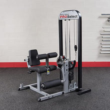 Body-Solid Leg Extension and Curl Machine with 310 lb Weight Stack Grey/Black