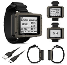 Wearable4U Garmin Foretrex 901 Wrist-Mounted GPS Navigator Bundle with Strap, Ballistic Edition