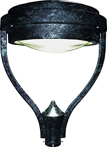 Dabmar Lighting GM570-LED56-VG Powder Coated Cast Aluminum Post Top Light Fixture, Verde Green