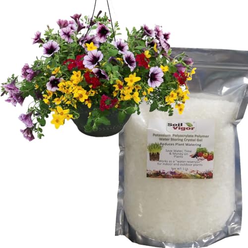Soil Vigor Potassium Polyacrylate for Garden 45 White