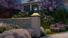 Urban Ambiance Luxury Vintage Outdoor Post Light, Large Size: 24.25''H x 10.5''W, with Tutor Style Elements, Estate Bronze Finish, UQL1670, Eastbourne Collection