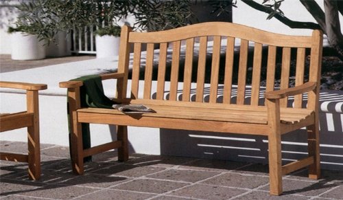 FurnitureOutlet 5 Feet Grade-A Teak Wood Outdoor Patio Bench -TR5Bench