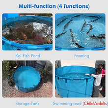 Blue Metal Swimming Pool Large, Mini Frame Pool Diameter 33 29 26 23 19 16 13 11 9 7 5 3 1 Feet, Saltwater Pools Piscina Grande Outdoor Framed Swimming Pool/ Piscinas Para Adultos ( Color : D x H , Si