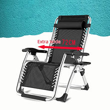 ELUKHT Oversized Zero Gravity Reclining Patio Chairs, XL Padded Seat Folding Patio Lounge Chair with Adjustable Pillows and Cup Holder Support 350lbs