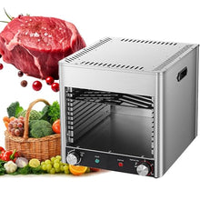 Electric Steak Broiler, Electric Steak Machine, 800℃ Commercial Steak Grill, Adjustable Time Temperature, for Restaurants, Kitchens