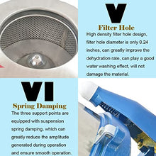 WYDDDARY 1500W Industrial Centrifuge Solid-Liquid Separator 960rpm