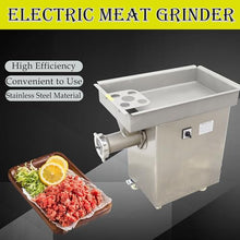 HQHAOTWU Electric Meat Grinder Stainless Steel 2200W Silver