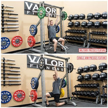 Valor Fitness Smith Machine Home Gym Equipment Metallic Grey