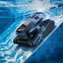 2026 Upgraded Lodoba SAT40 Robot Vacuum for Inground Pools, Replaceable Battery Cordless Robotic Pool Cleaner for Above Ground Pool up to 3,200 Sq.ft, 210-Min Runtime, Self-Parking