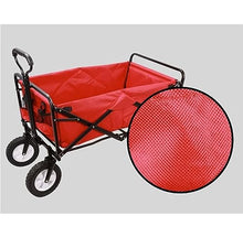 CWENZXDIA Garden Wagon Folding Utility Wagon Garden Outdoor Picnic Camping Cart with Storage Basket Adjustable Handle Utility Cart(D)