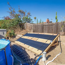 SolarPoolSupply Ultimate Above Ground Pool Solar Heater - All-In-One for Pool Size: 32-33ft Round/Up to 20’x40’ Oval