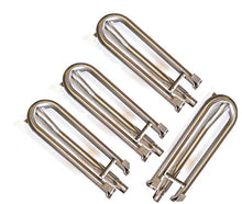 bbqGrillParts Grill Burner for 810-8905-S, 810-8907-S, 32217, 27DBQR, 27DBR, 27DSBQ, 27DSBQR, 27FSBQ, 27FSBQR, BGA27-BQ, BGA27-BQR, Gas Models, 4 Pack